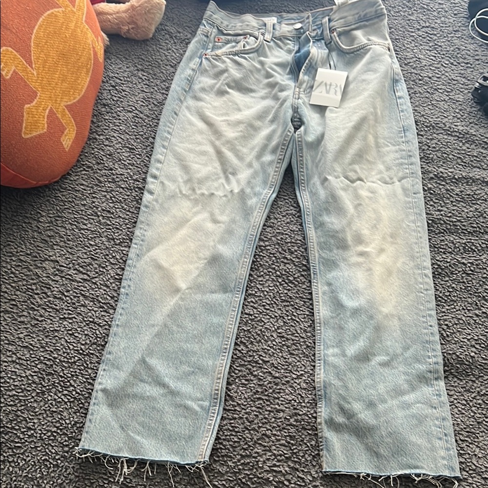 Zara Light Blue Women's Jeans